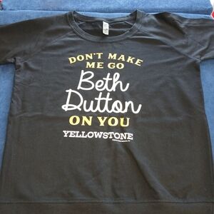 Black Graphic Sweatshirt